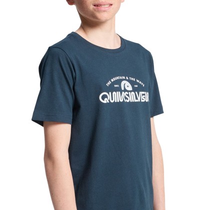 Quiksilver T-shirt Ev Corpo Classic Dark Navy