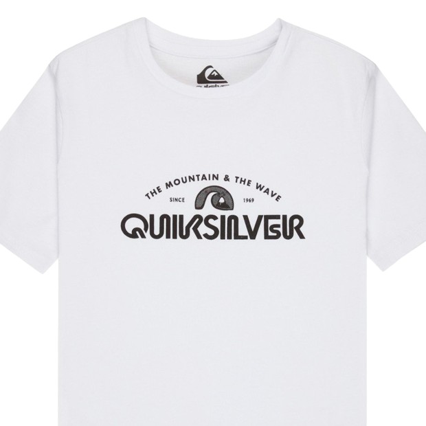 Quiksilver T-shirt Ev Corpo Classic White