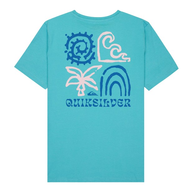 Quiksilver T-shirt Urban Nomad 1 Aqua