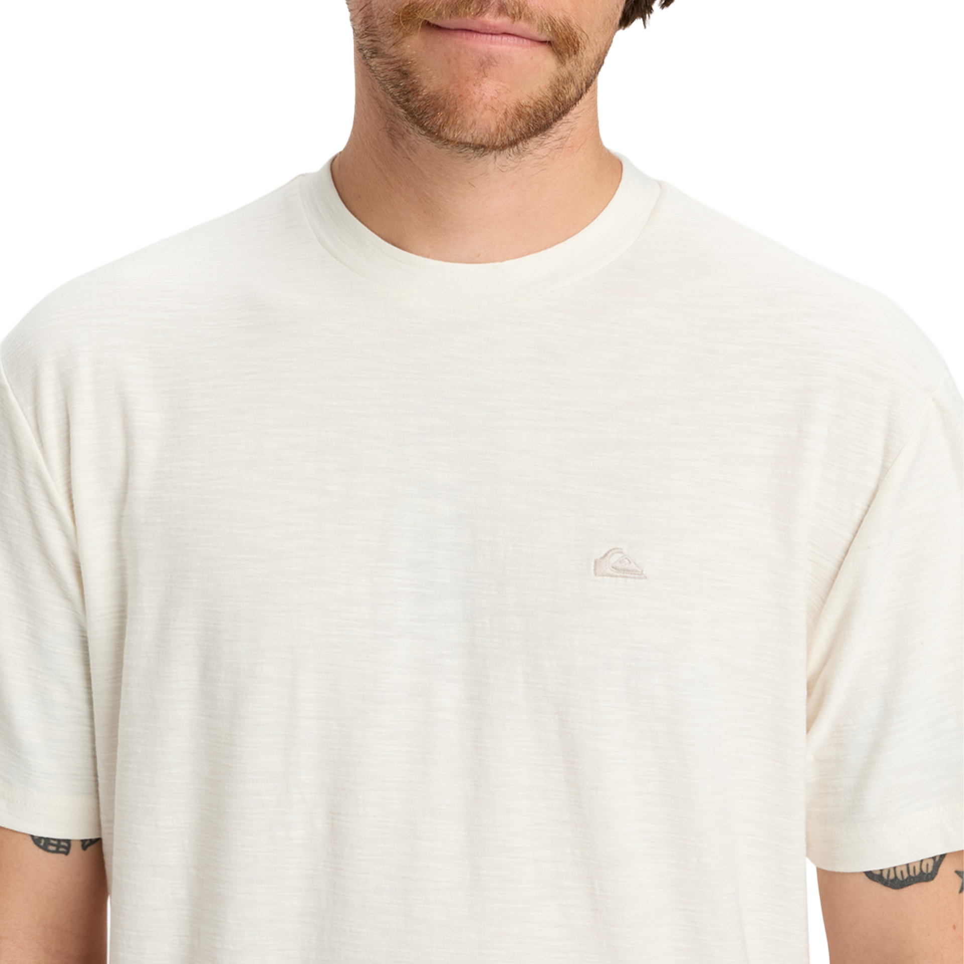 Quiksilver T-shirt Slub Roundneck Snow White