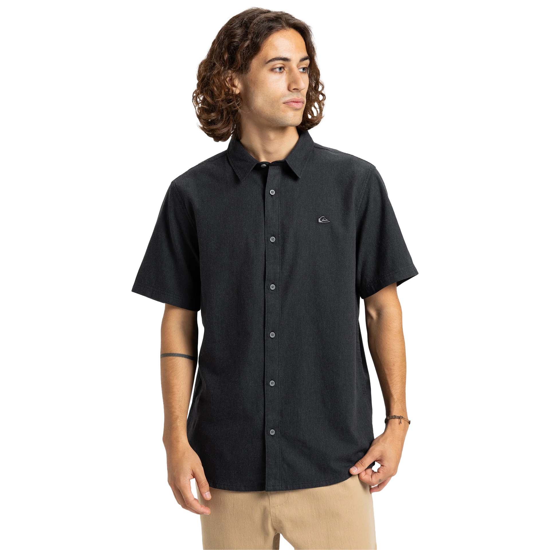 Quiksilver Camisa Premium Stretch Black