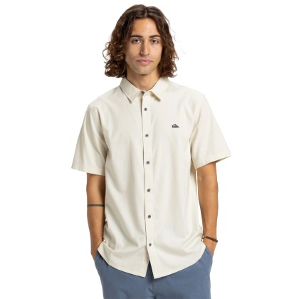 Quiksilver Camisa Premium Stretch Bone White