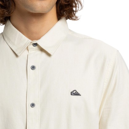 Quiksilver Camisa Premium Stretch Bone White