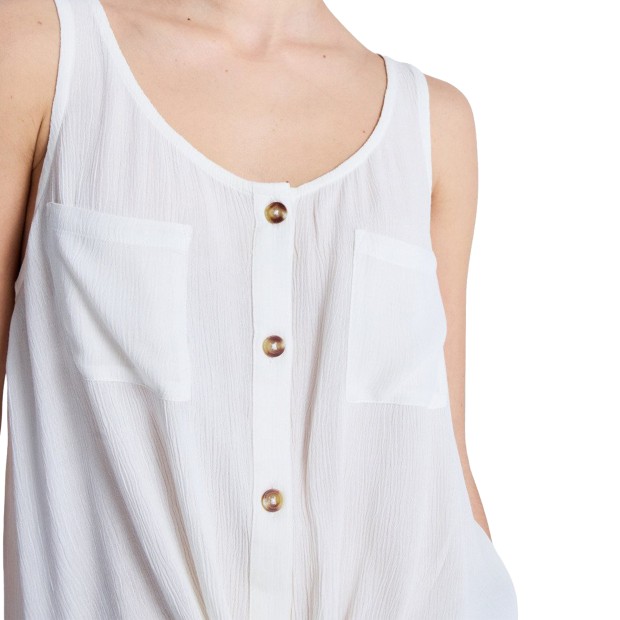 Roxy Top Tropical Hill Coconut Milk