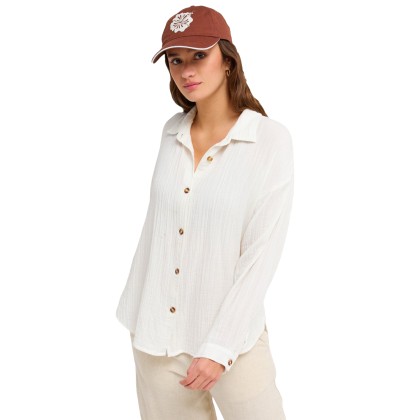 Roxy Camisa Morning Shine Coconut Milk