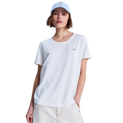 Roxy T-shirt Oceanwave Regular Egret Roxy T-shirt Oceanwave Regular Egret