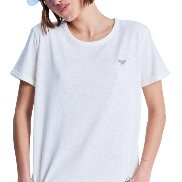 Roxy T-shirt Oceanwave Regular Egret