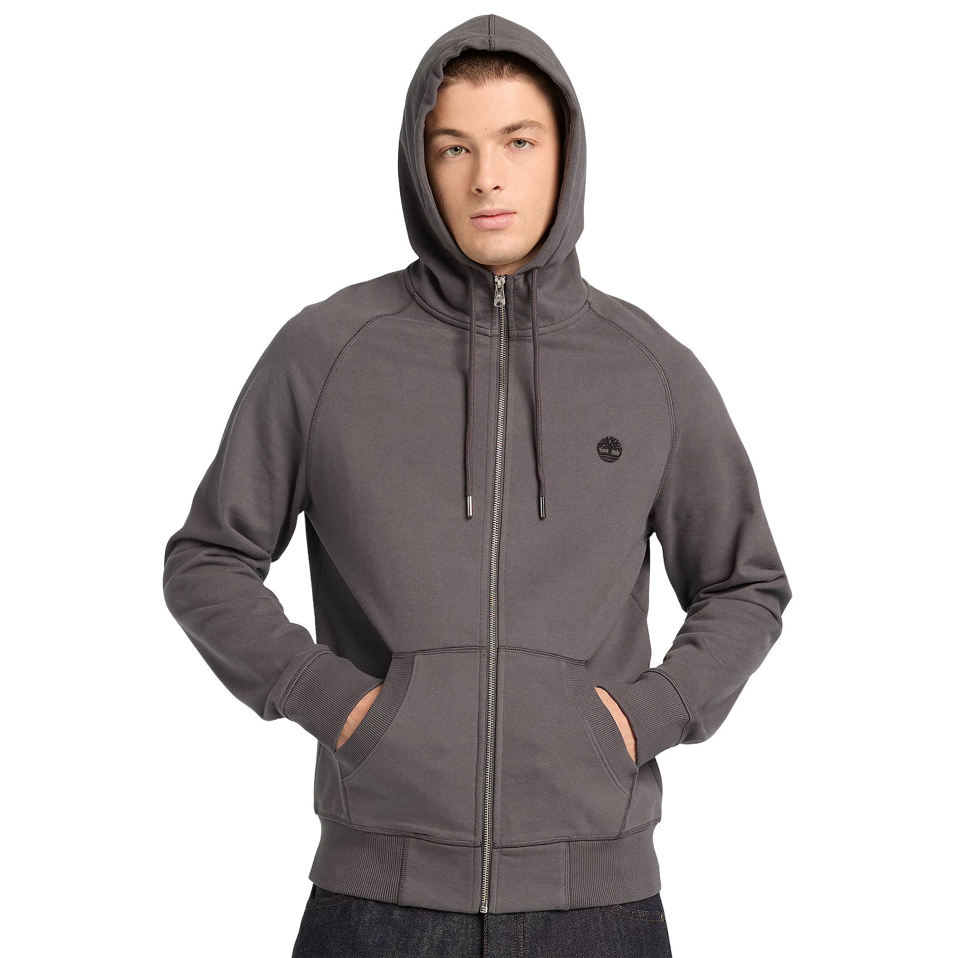 Timberland Casaco Exeter River Loopback Full Zip Blackened Pearl