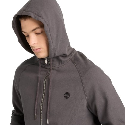 Timberland Casaco Exeter River Loopback Full Zip Blackened Pearl Timberland Casaco Exeter River Loopback Full Zip Blackened Pearl