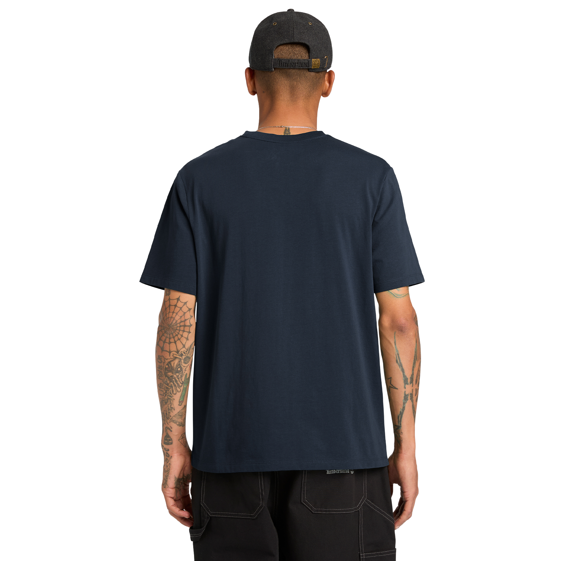 Timberland T-shirt Silicon Badge Dark Sapphire