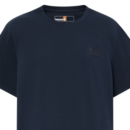Timberland T-shirt Silicon Badge Dark Sapphire Timberland T-shirt Silicon Badge Dark Sapphire