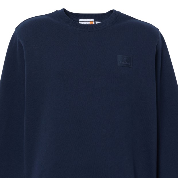Timberland Sweat Silicon Badge (lb) Crew Neck Dark Sapphire