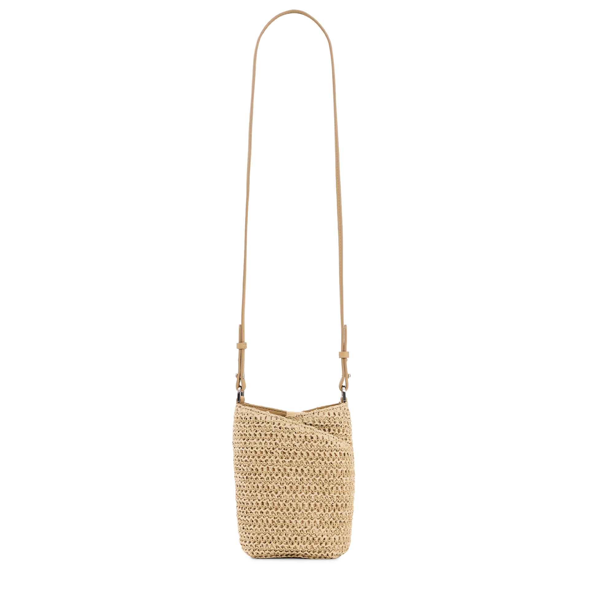 Desigual Mala Raffia Helene Natural