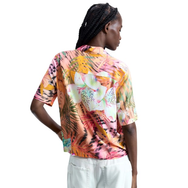 Desigual Camisa Swim Nasau Rosa