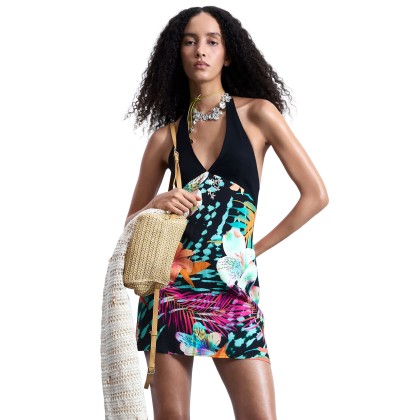 Desigual Vestido Swim Daikiri Fresh Negro