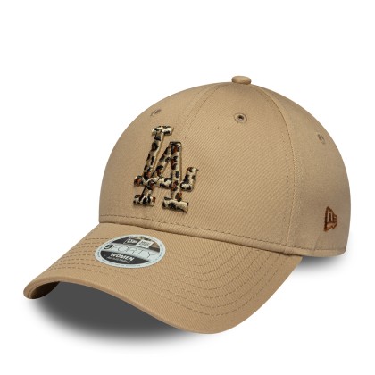 New Era Wmns Animal Infill 9forty Losdod Camltc Los Angeles Dodgers