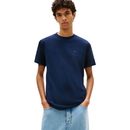 Tommy Hilfiger T-shirt Tjm Reg Sflagtee Ext Blue