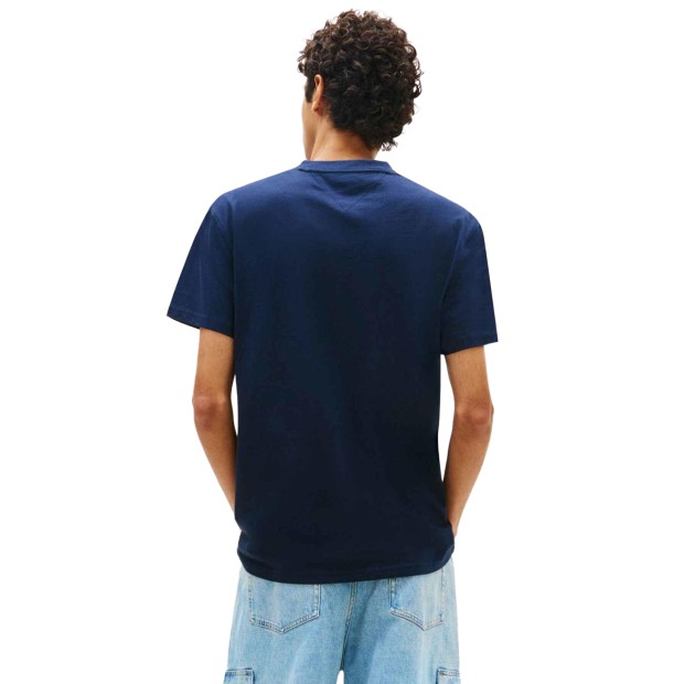 Tommy Hilfiger T-shirt Tjm Reg Sflagtee Ext Blue