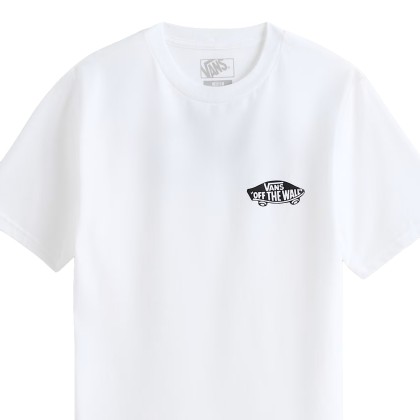 Vans T-shirt Double Standard White