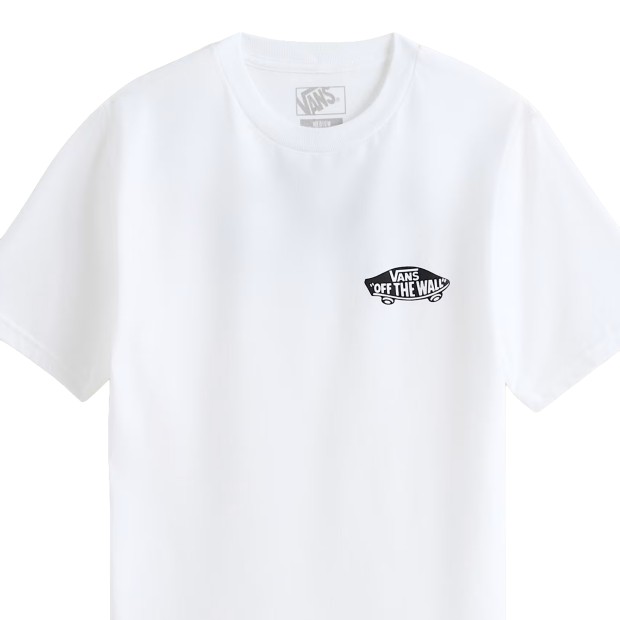 Vans T-shirt Double Standard White