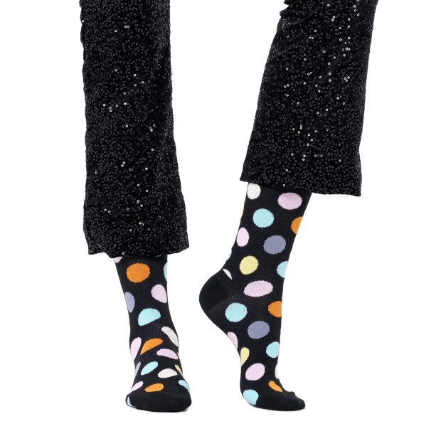 Happy Socks Big Dot Preto