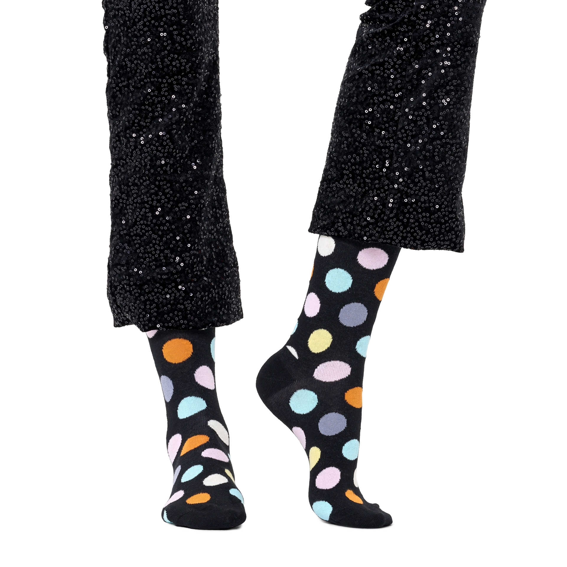 Happy Socks Big Dot Preto