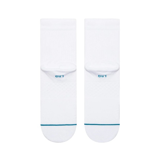 Stance Icon Quarter White