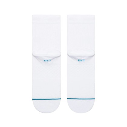 Stance Icon Quarter White