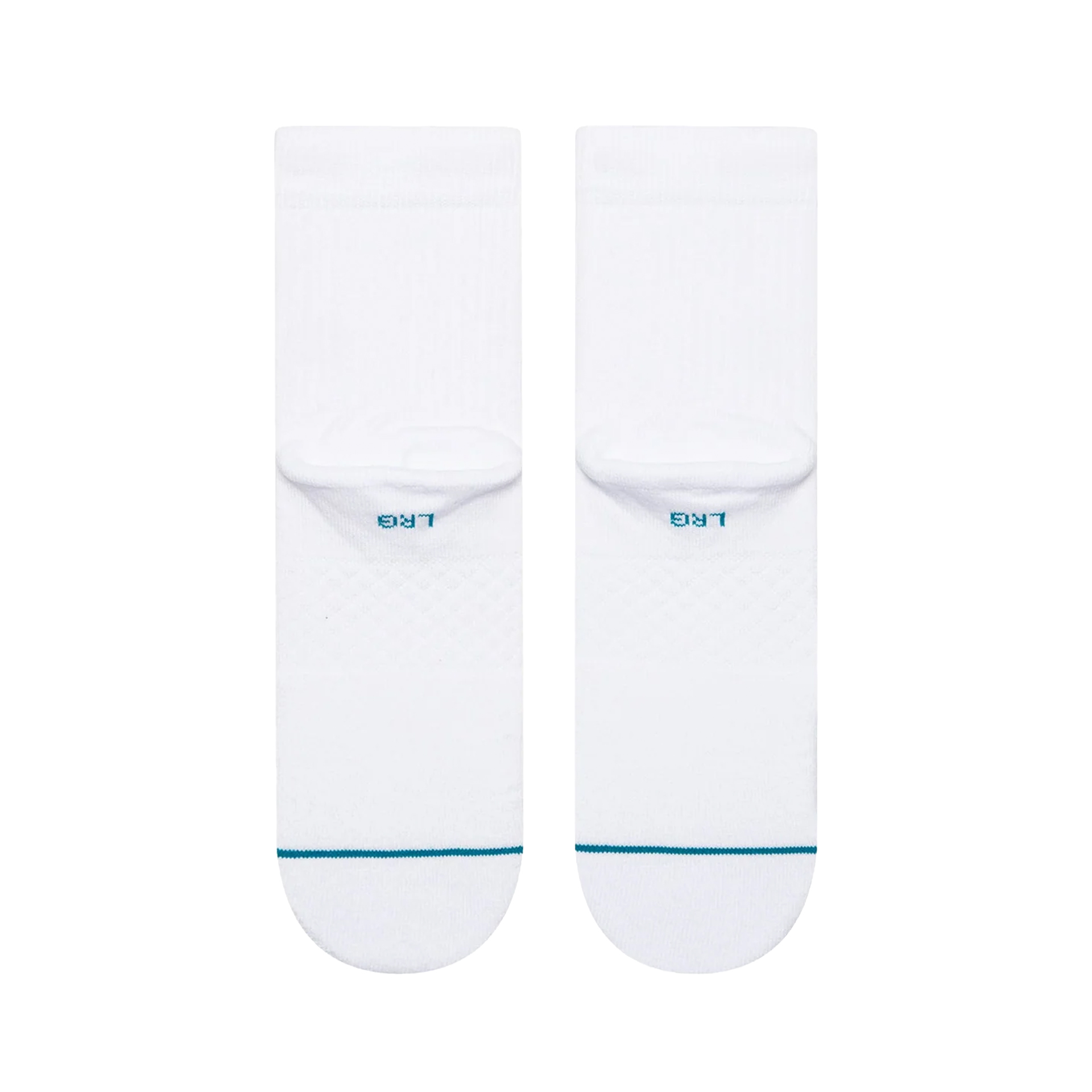 Stance Icon Quarter White
