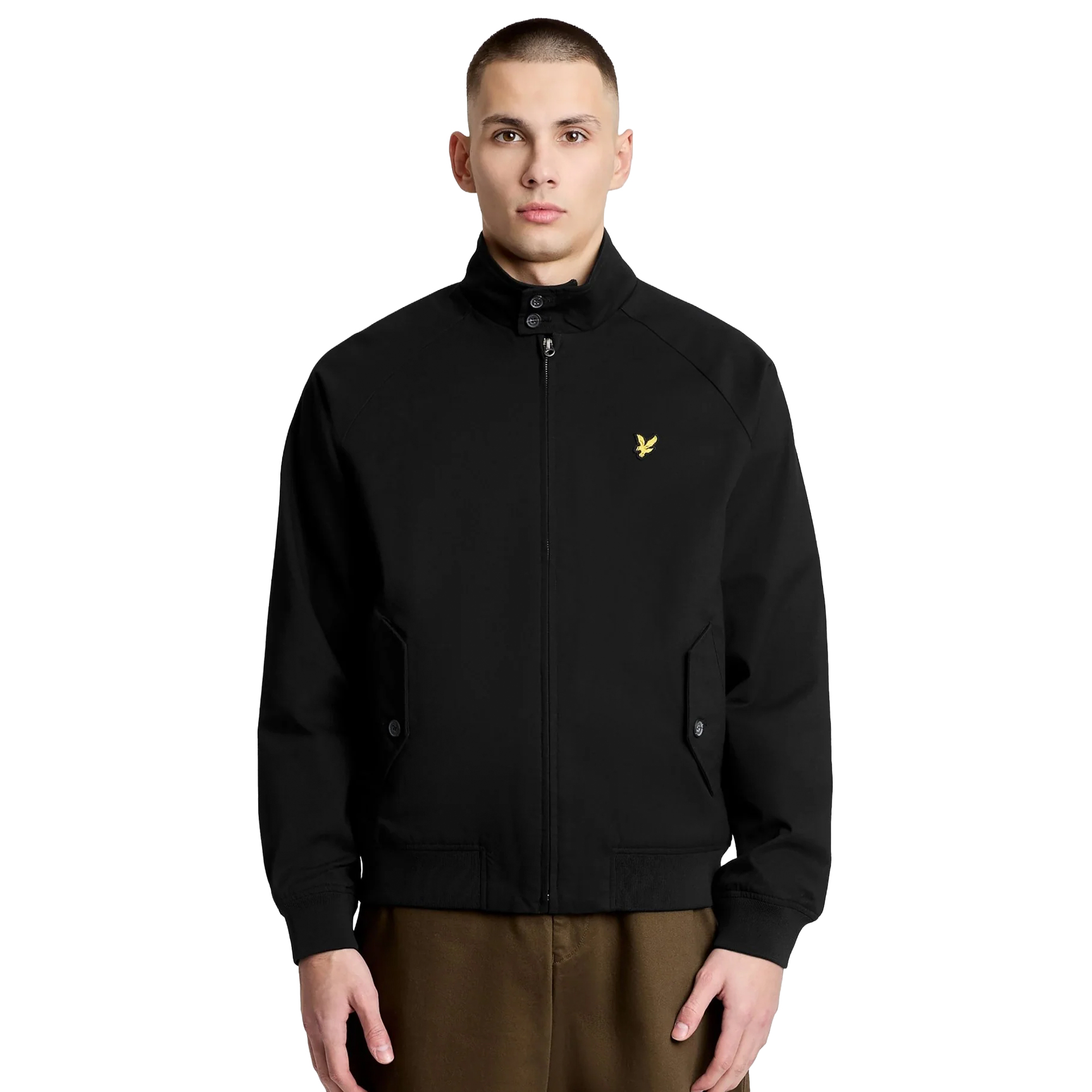 Lyle&Scott Casaco Cotton Harrington Jet Black