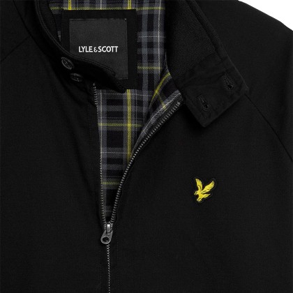 Lyle&Scott Casaco Cotton Harrington Jet Black Lyle&Scott Casaco Cotton Harrington Jet Black
