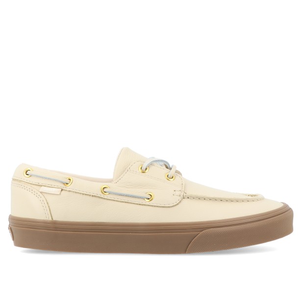 Vans 2-eyelet Boat Shoe Leather Tan