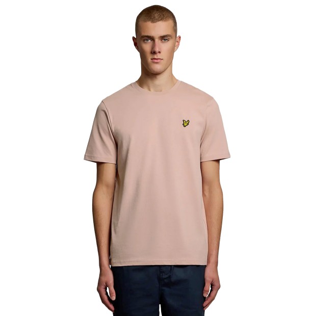 Lyle&Scott T-shirt Plain Pink Grapefruit