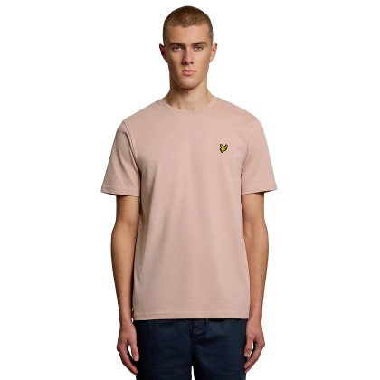 Lyle&Scott T-shirt Plain Pink Grapefruit Lyle&Scott T-shirt Plain Pink Grapefruit