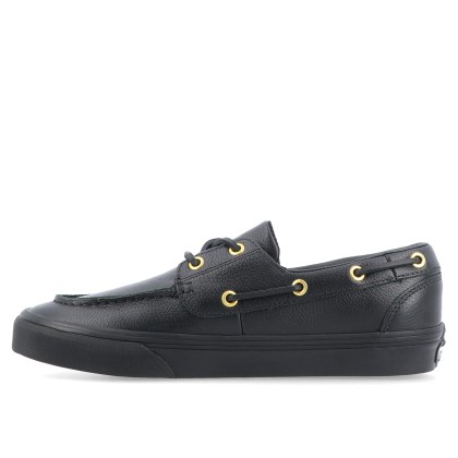 Vans 2-eyelet Boat Shoe Leather Black