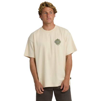 Billabong T-shirt Solar Flare Og Oatmeal