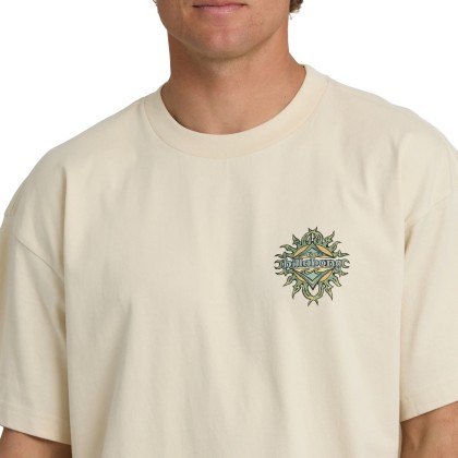 Billabong T-shirt Solar Flare Og Oatmeal