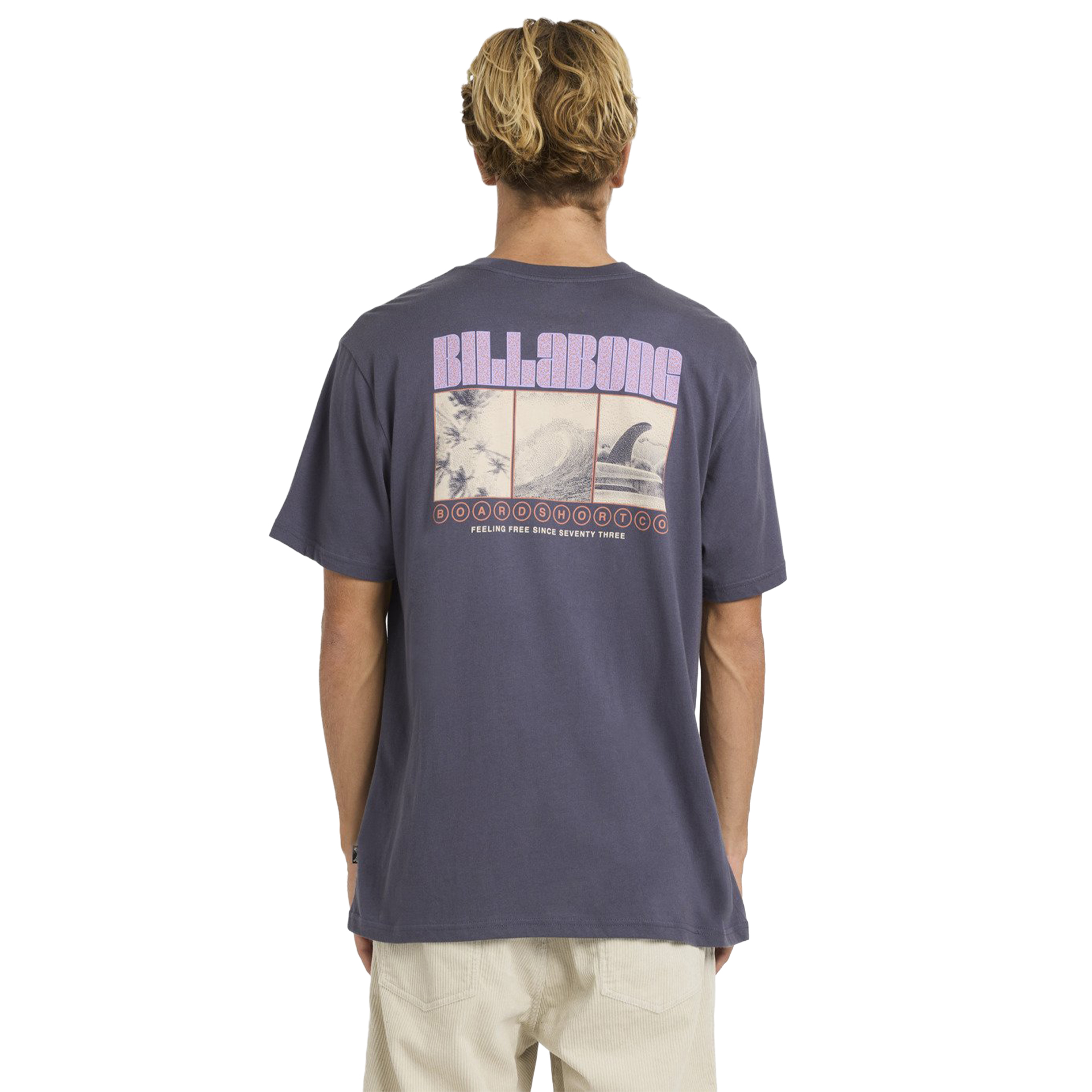 Billabong T-shirt Broadsheet Premium Graystone