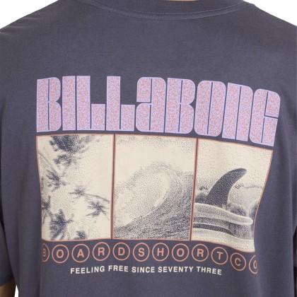 Billabong T-shirt Broadsheet Premium Graystone