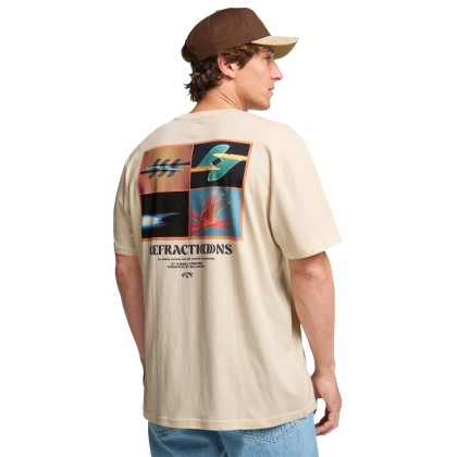 Billabong T-shirt Refractions Premium Oyster Gray
