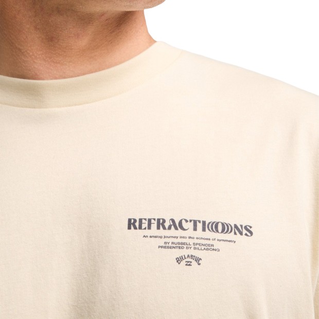Billabong T-shirt Refractions Premium Oyster Gray