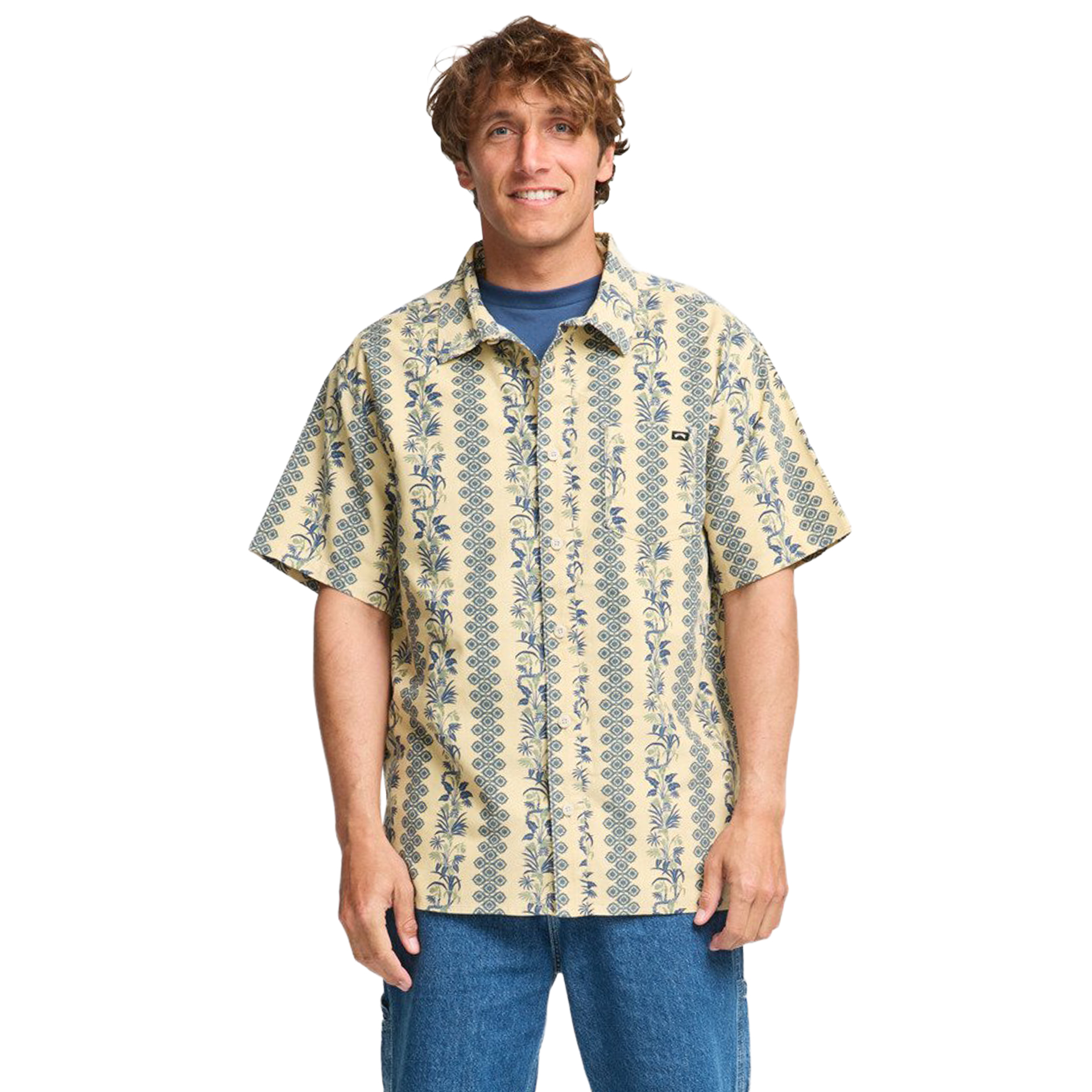 Billabong Camisa Ss Solana Cord Caslte Rock