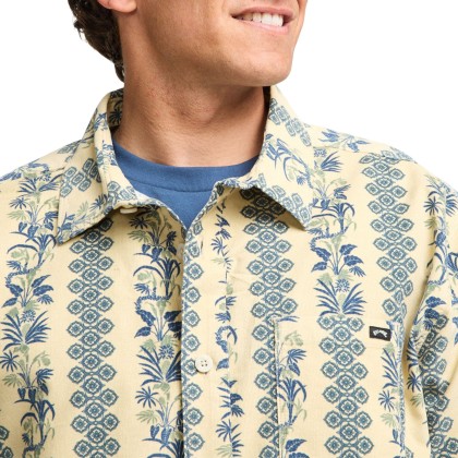 Billabong Camisa Ss Solana Cord Caslte Rock Billabong Camisa Ss Solana Cord Caslte Rock