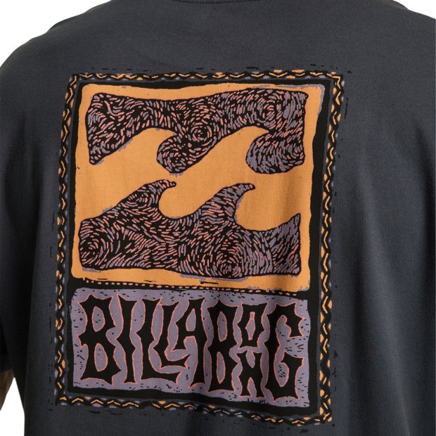 Billabong T-shirt Stamp Ombre Blue