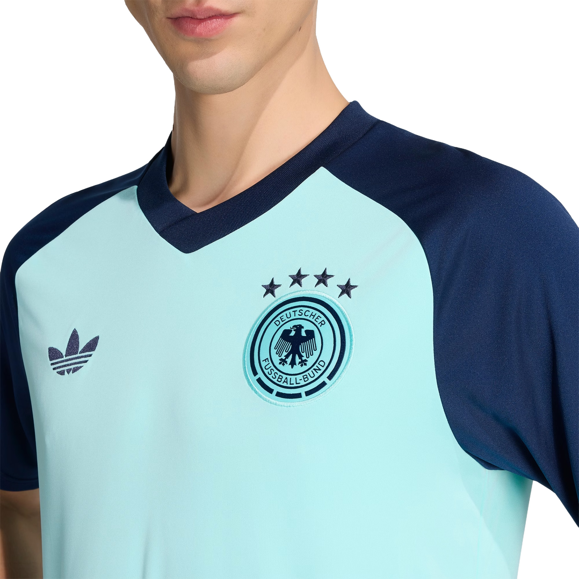 adidas Originals T-shirt Germany 26 Away Jersey Flash Aqua