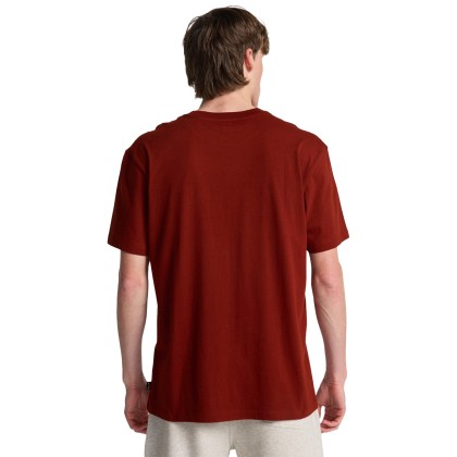 Billabong T-shirt Arch Crew Fired Red Billabong T-shirt Arch Crew Fired Red