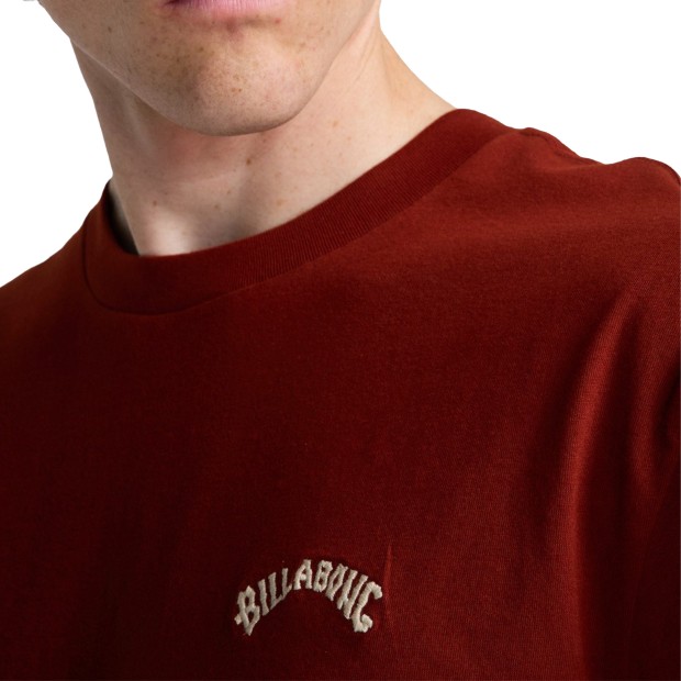 Billabong T-shirt Arch Crew Fired Red