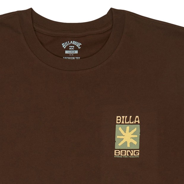 Billabong T-shirt Good Times Dark Brown