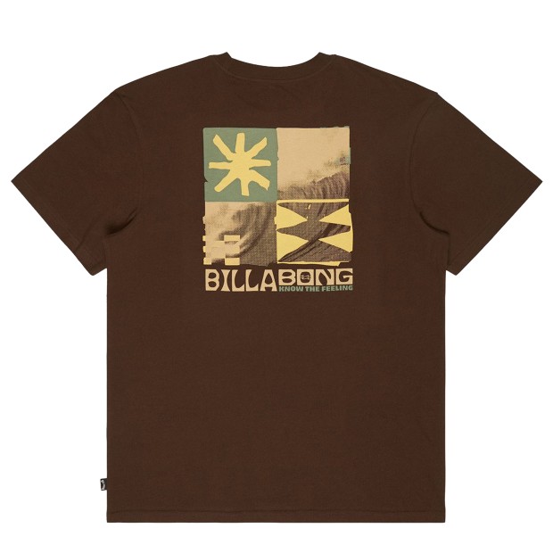 Billabong T-shirt Good Times Dark Brown