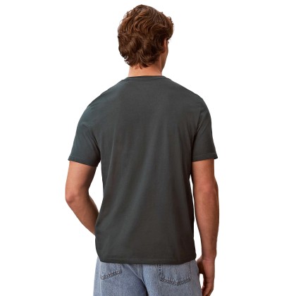 Calvin Klein T-shirt 30s Micro Monologo Graphic Green
